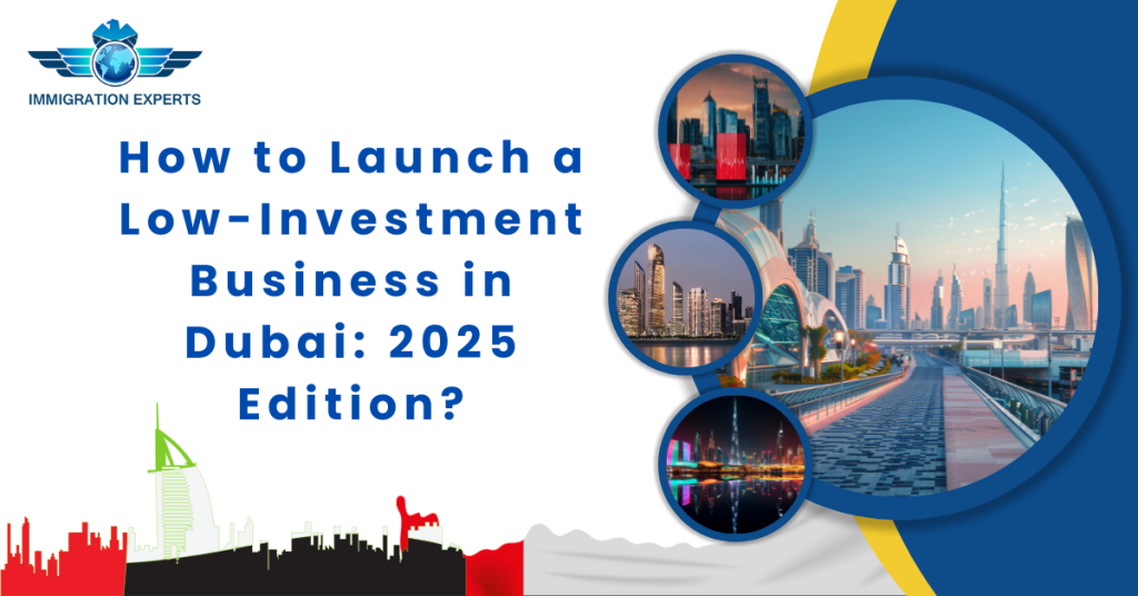 How to Launch a Low-Investment Business in Dubai: 2025 Edition?