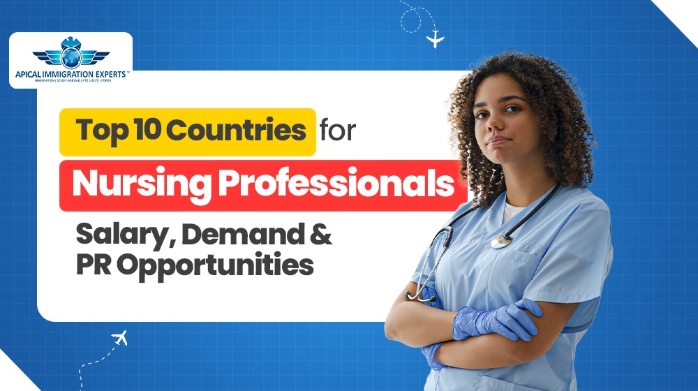 Top 10 Countries for Nursing Professionals: Salary, Demand & PR Opportunities