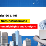 Victoria 190 & 491 State Nomination Round: Important Highlights and Analysis