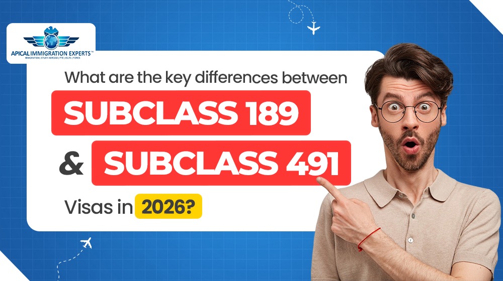 What Are the Key Differences Between Subclass 189 and Subclass 491 Visas in 2026?