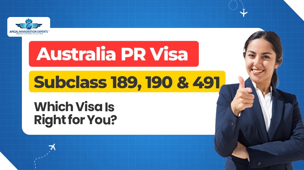 Australia PR Visa: Subclass 189, 190 & 491 – Which Visa Is Right for You?
