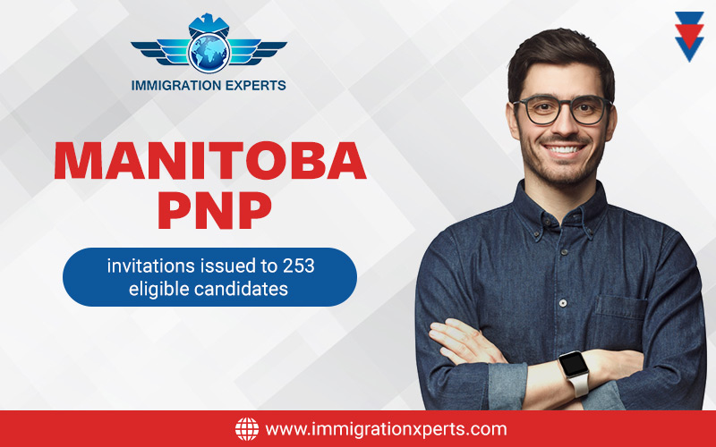 Manitoba PNP: 253 invitations issued to eligible candidates
