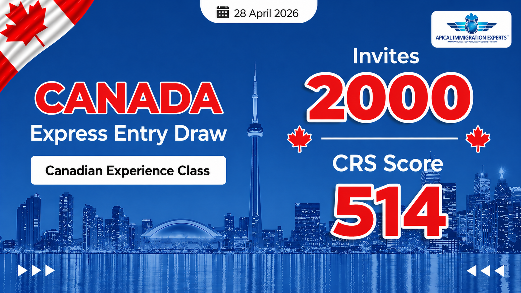 canada-cec-draw-issues-2000-invitations-with-crs-score-of-514