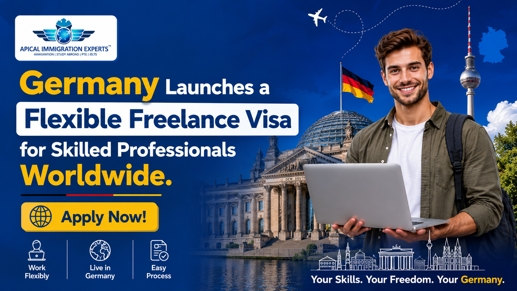 germany-launches-a-flexible-freelance-visa-for-skilled-professionals-worldwide-apply-now