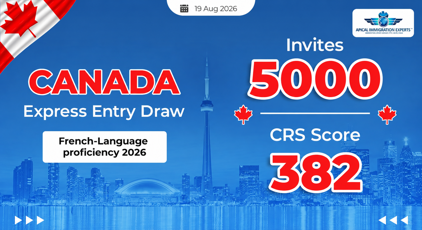 canada-invites-5000-candidates-in-french-language-express-entry-draw-at-crs-382