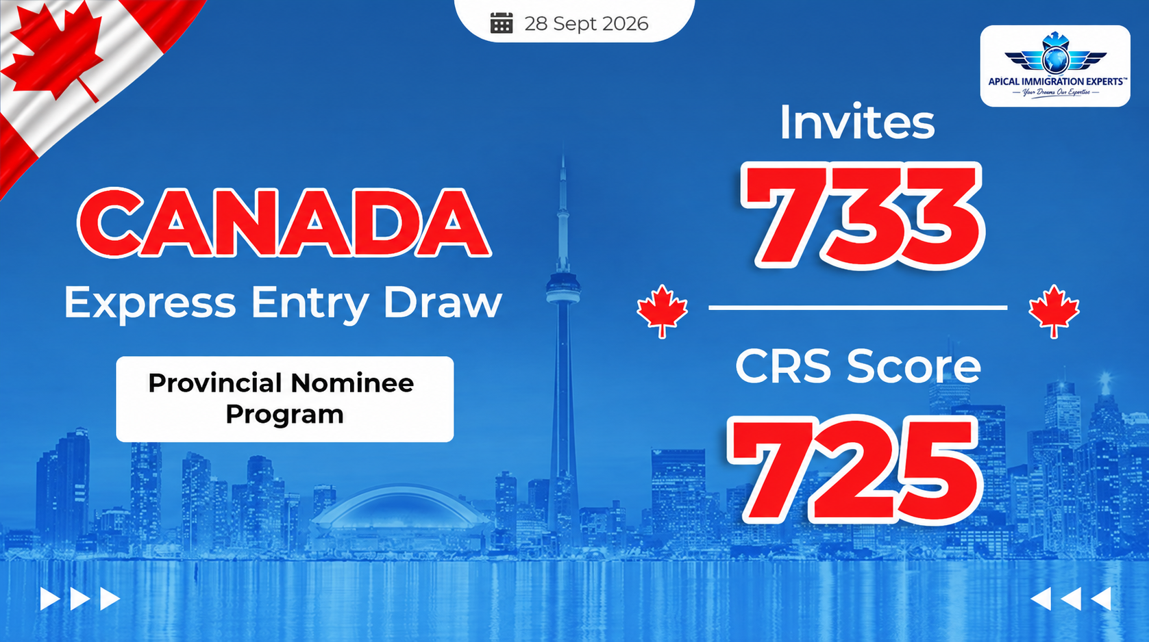 canada-express-entry-pnp-draw-733-invitations-issued-at-crs-725